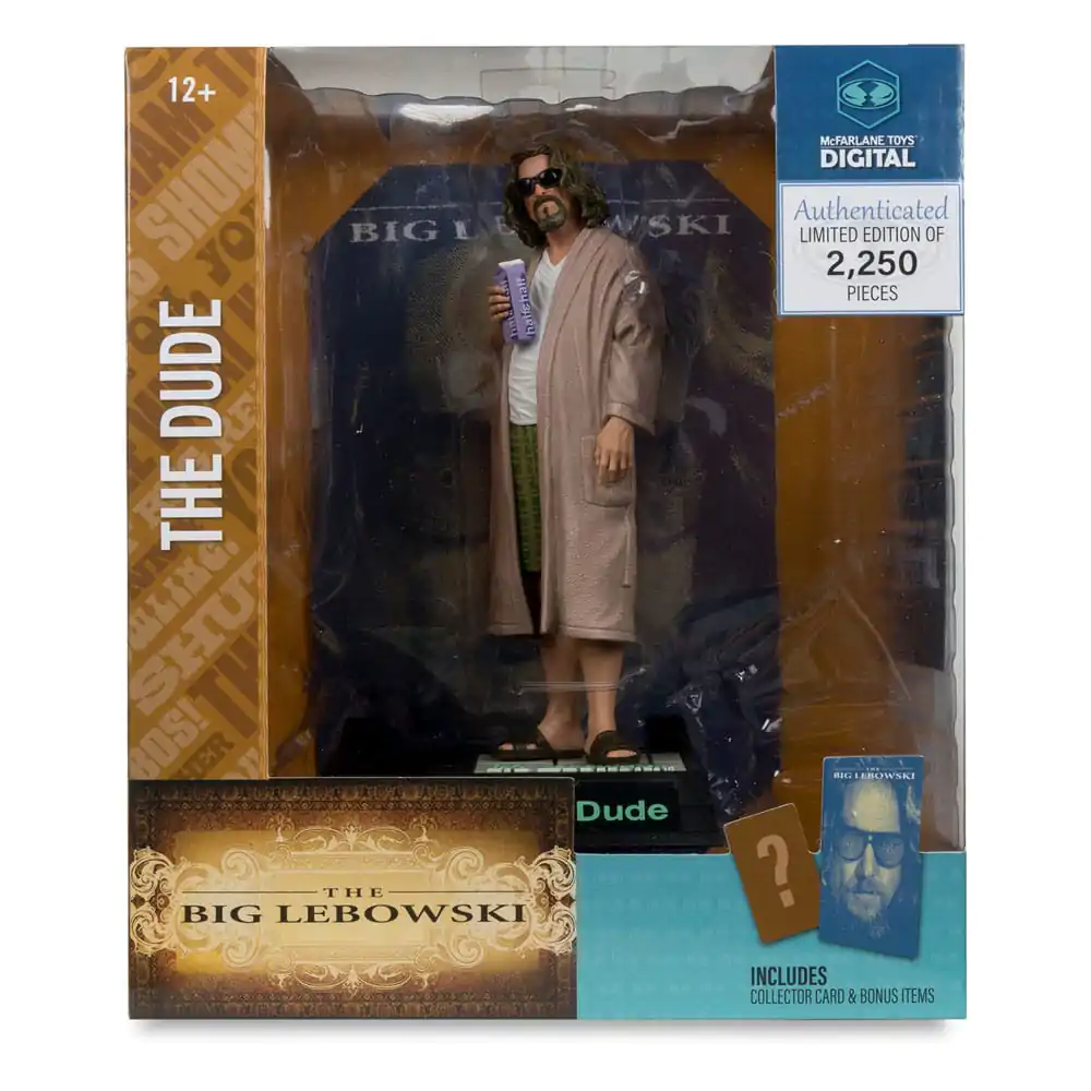 The Big Lebowski Movie Maniacs Action Figure The Dude (McFarlane Digital) 15 cm product photo