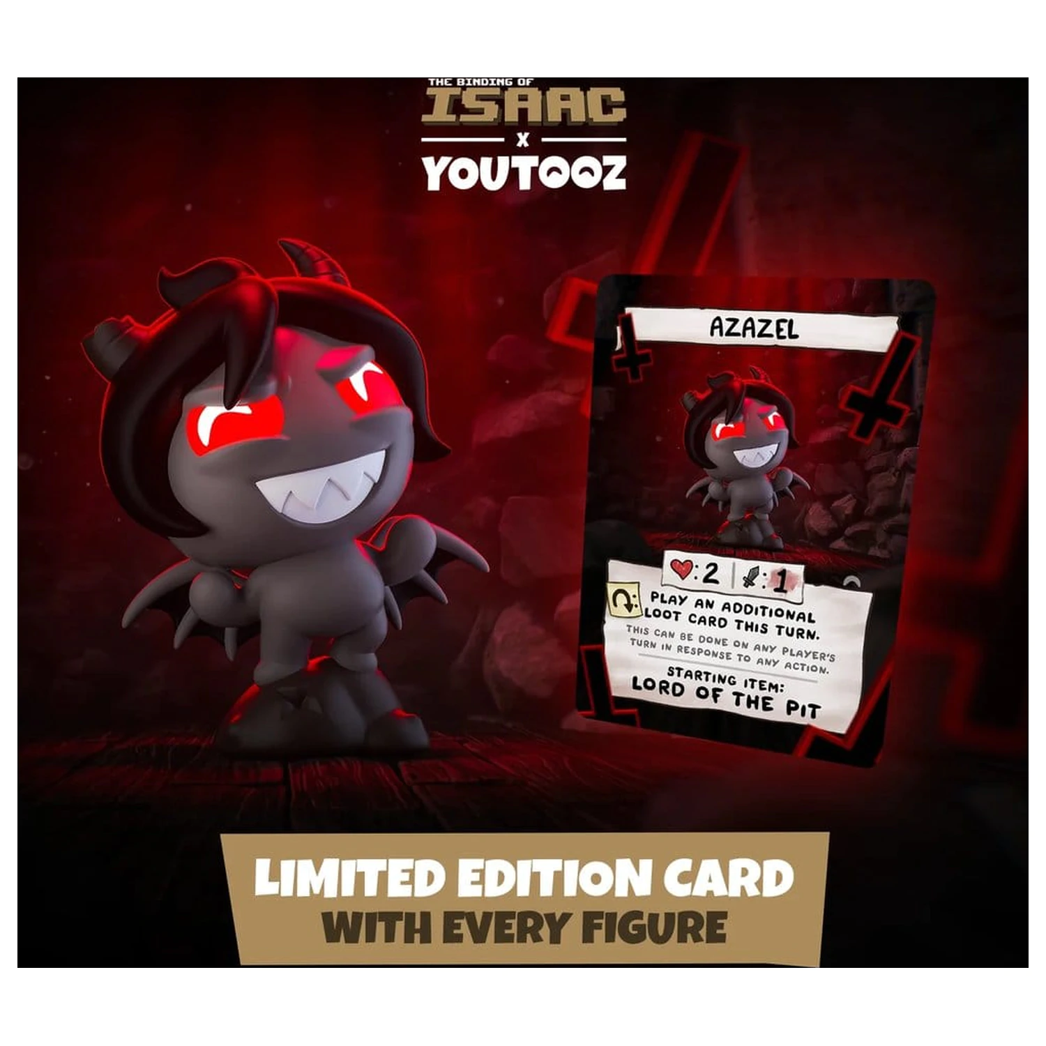 The Binding of Isaac Vinyl Figure Azazel 9 cm product photo