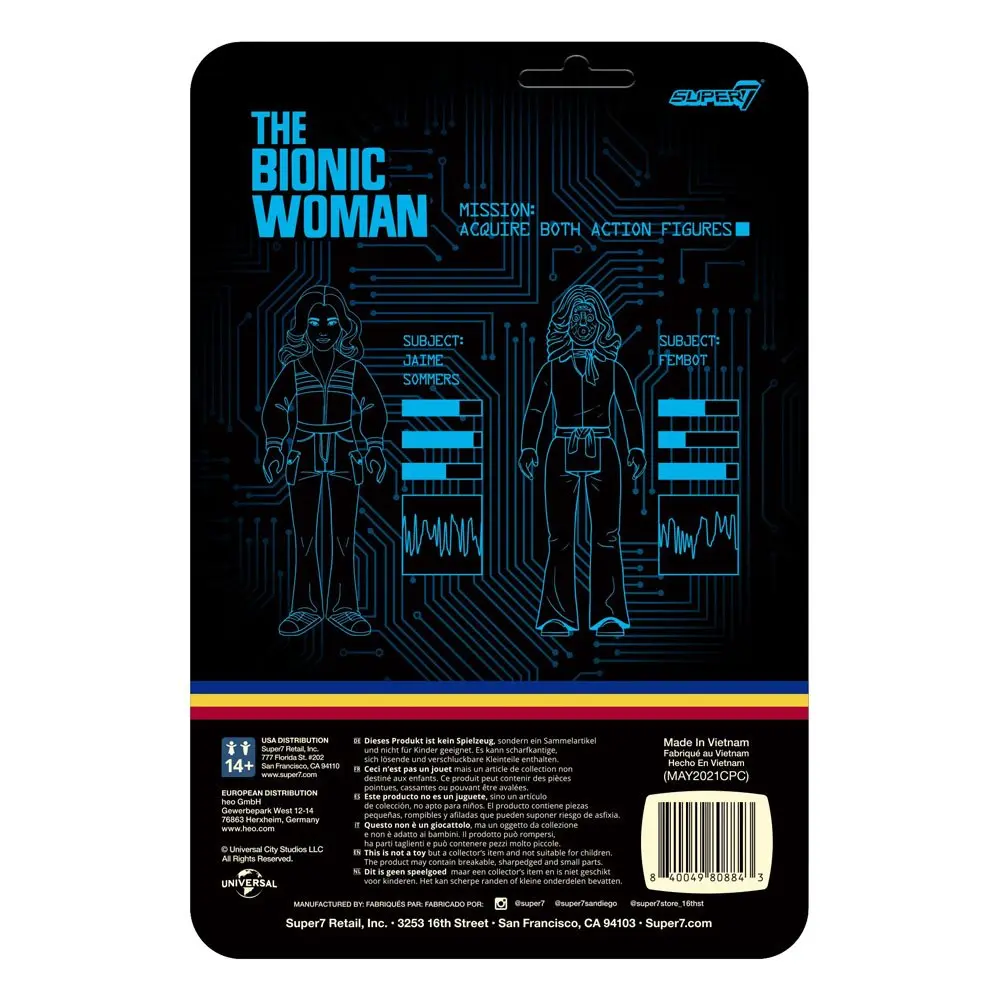 The Bionic Woman ReAction Action Figure Fembot 10 cm product photo