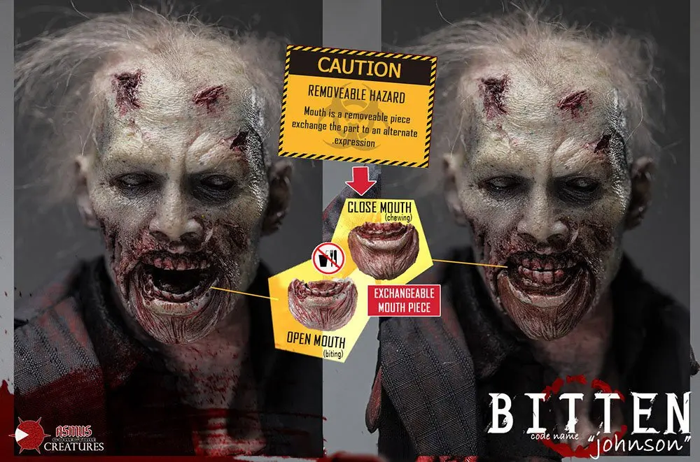 The Bitten Series Action Figure 1/6 Johnson 28 cm product photo