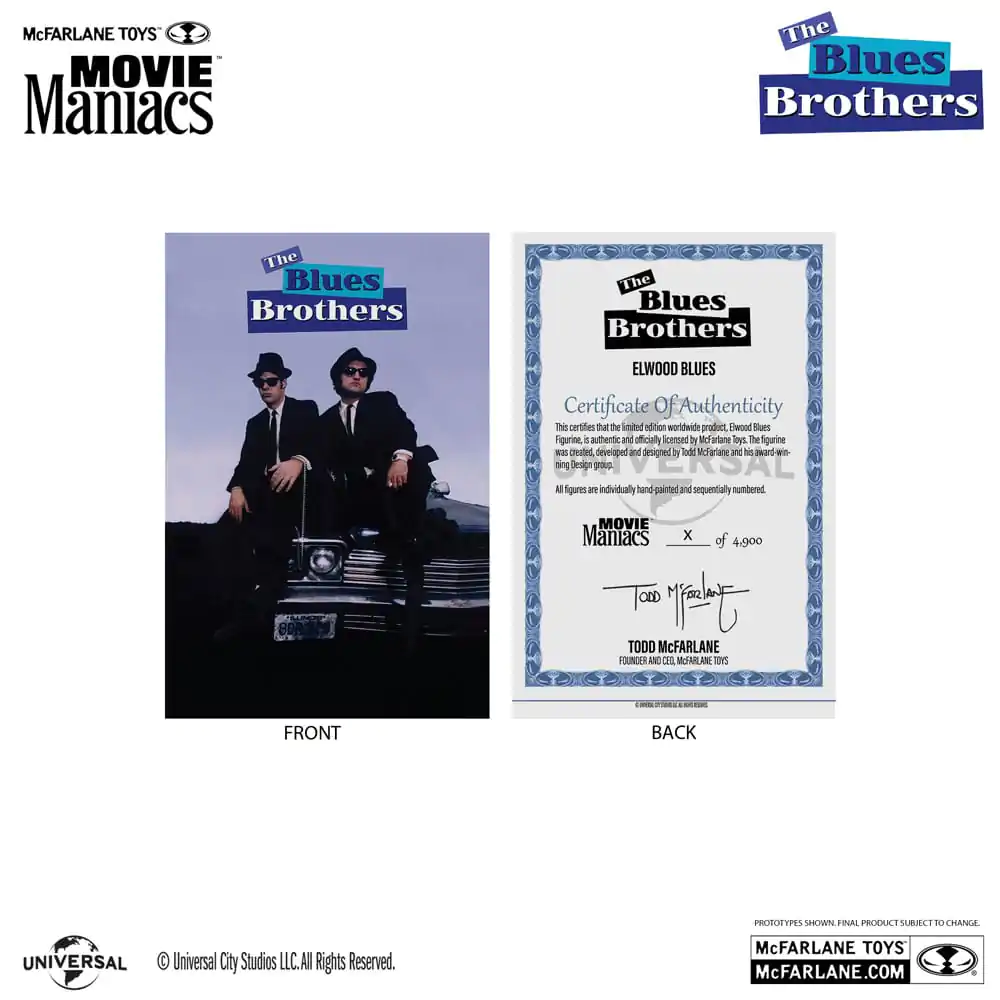 The Blues Brothers Movie Maniacs PVC Statue 2-Pack Jake & Elwood Blues (Gold Label) 15 cm termékfotó