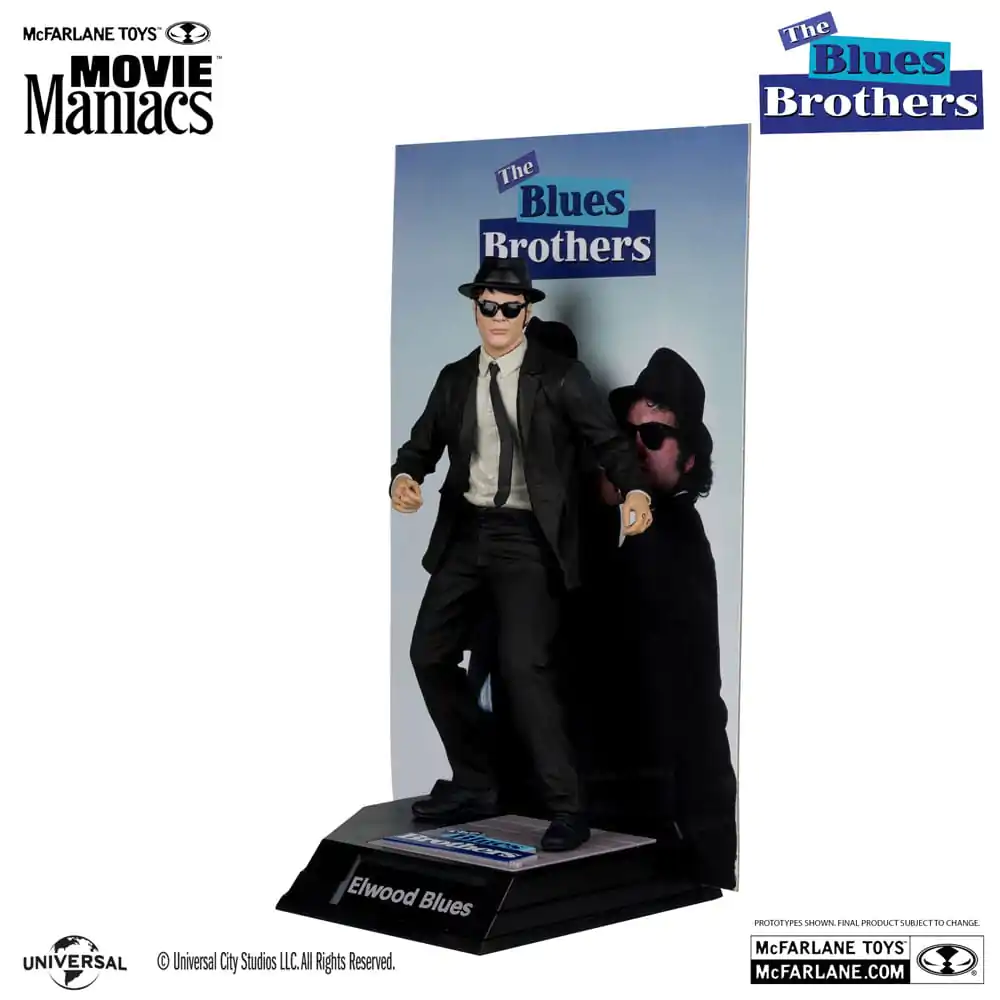 The Blues Brothers Movie Maniacs PVC Statue 2-Pack Jake & Elwood Blues (Gold Label) 15 cm termékfotó