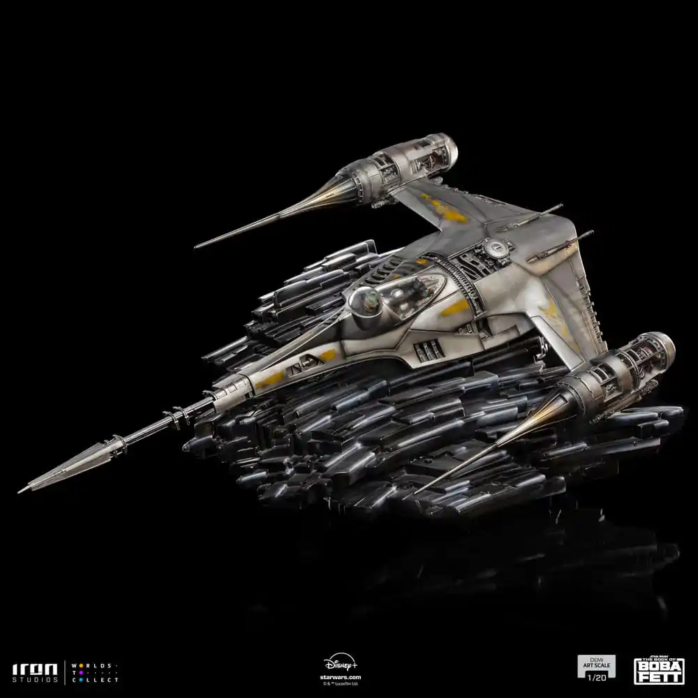 The Book of Boba Fett Demi Art Scale Statue 1/20 Mando's N-1 Starfighter 60 cm product photo