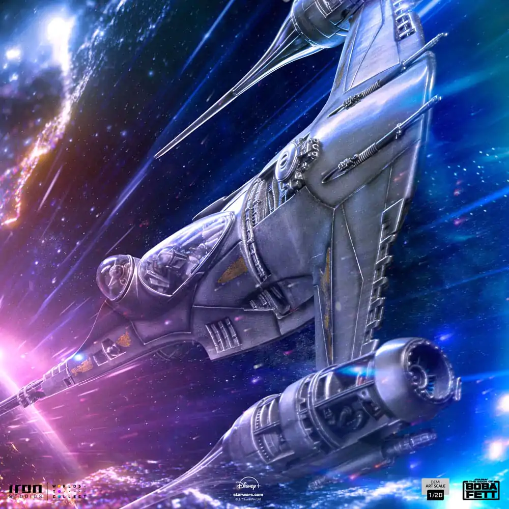 The Book of Boba Fett Demi Art Scale Statue 1/20 Mando's N-1 Starfighter 60 cm product photo