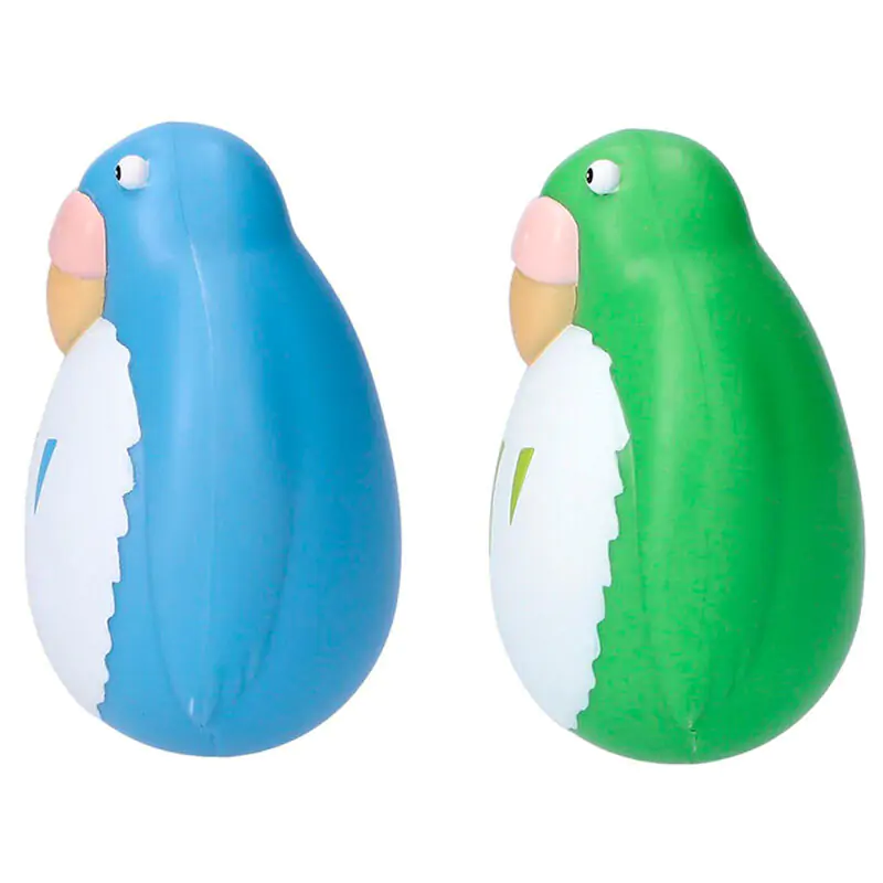 The Boy and the Heron Blue &amp; Green pack 2 figures 7,5cm product photo