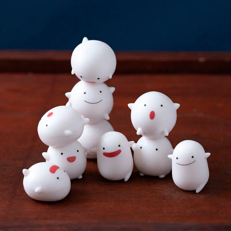 The Boy and the Heron Warawara Nosechara set figures 3cm product photo