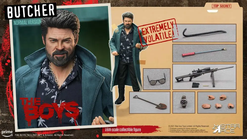 The Boys My Favourite Movie Action Figure 1/6 Billy Butcher (Deluxe Version) 30 cm product photo