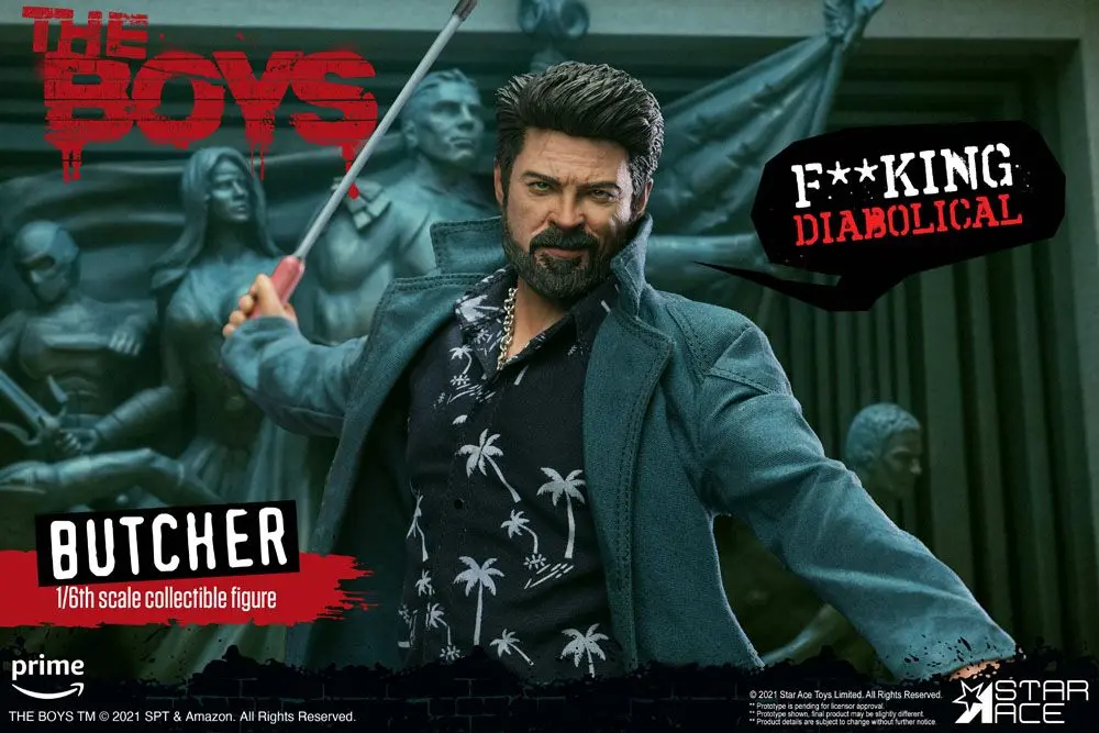 The Boys My Favourite Movie Action Figure 1/6 Billy Butcher (Deluxe Version) 30 cm product photo