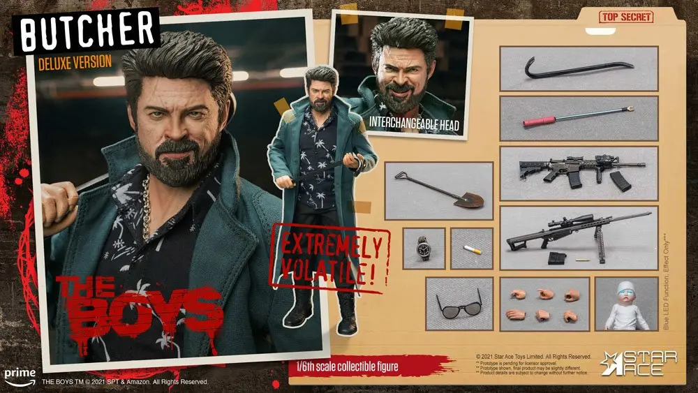 The Boys My Favourite Movie Action Figure 1/6 Billy Butcher (Deluxe Version) 30 cm product photo