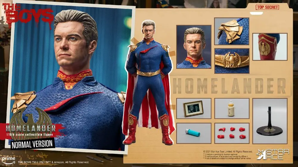 The Boys My Favourite Movie Action Figure 1/6 Homelander (Normal Version) 30 cm product photo