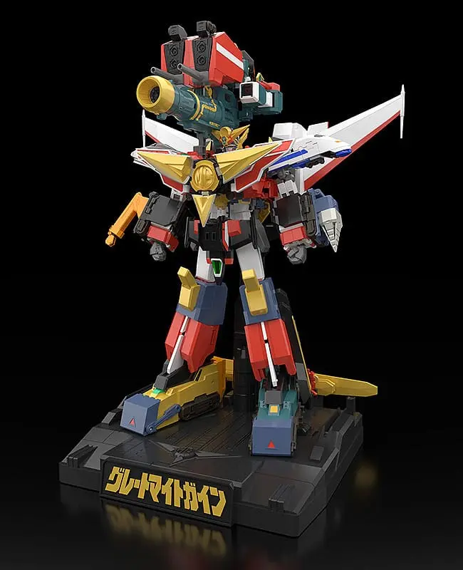 The Brave Express Might Gaine Action Figure The Gattai Might Gunner Perfect Option Set 19 cm product photo