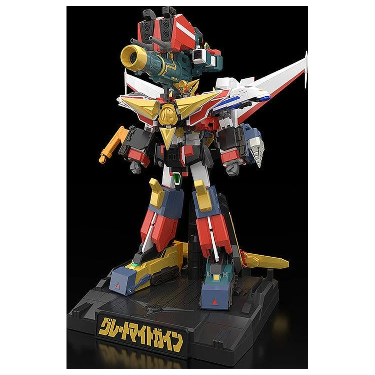 The Brave Express Might Gaine The Gattai Action Figure Might Gunner + Perfect Option Set 20 cm product photo