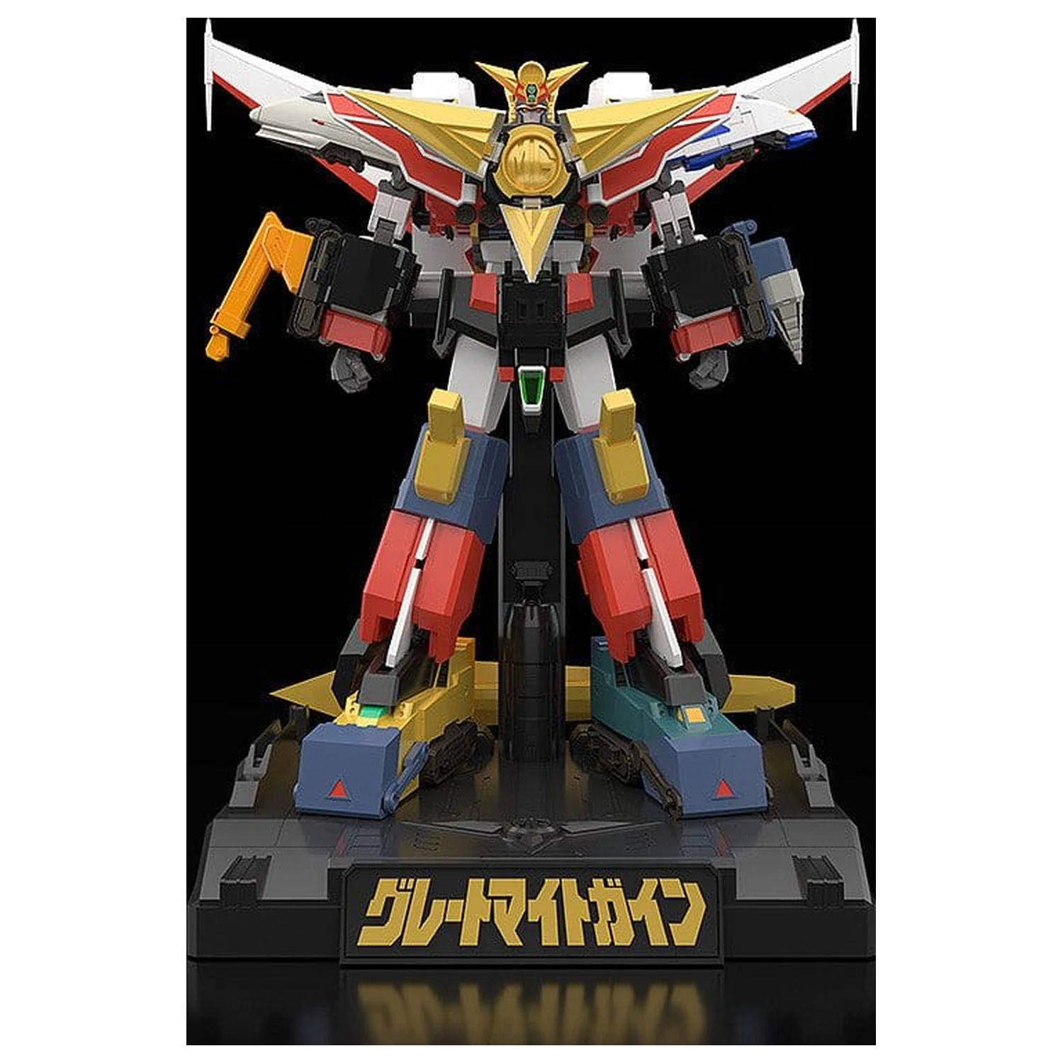 The Brave Express Might Gaine The Gattai Action Figure Might Gunner + Perfect Option Set 20 cm product photo