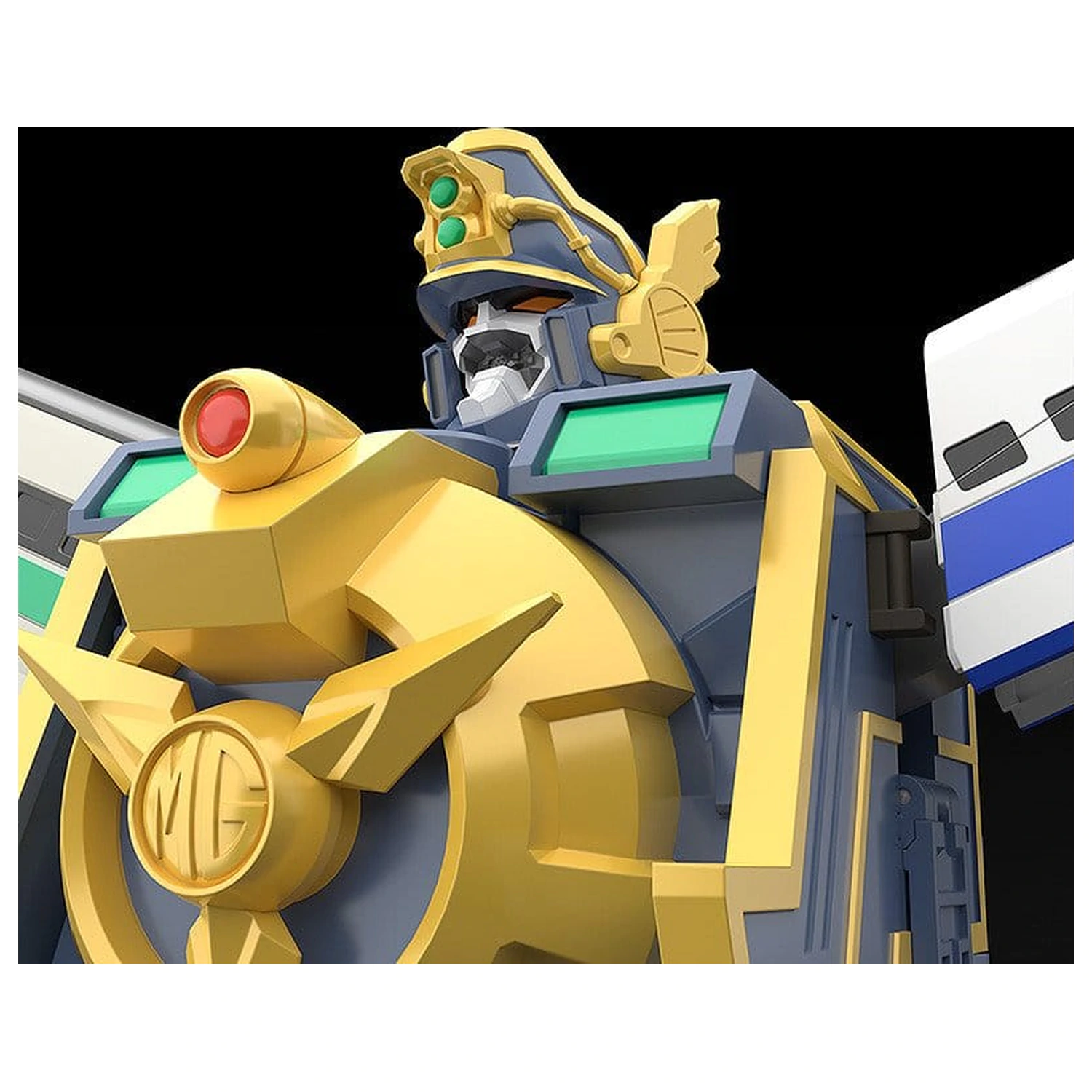 The Brave Express Might Gaine The Gattai Action Figure Might Gunner + Perfect Option Set 20 cm product photo
