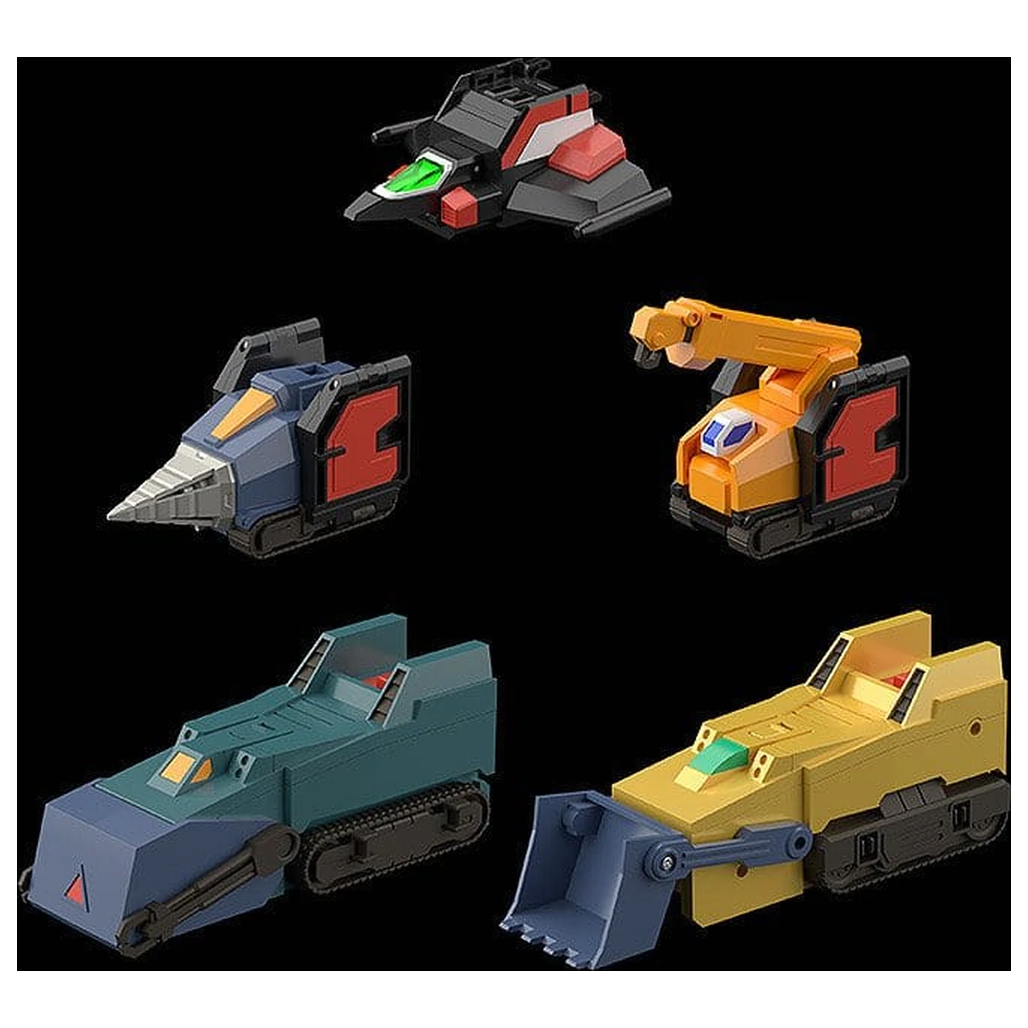 The Brave Express Might Gaine The Gattai Action Figure Might Kaiser (re-run) 25 cm product photo