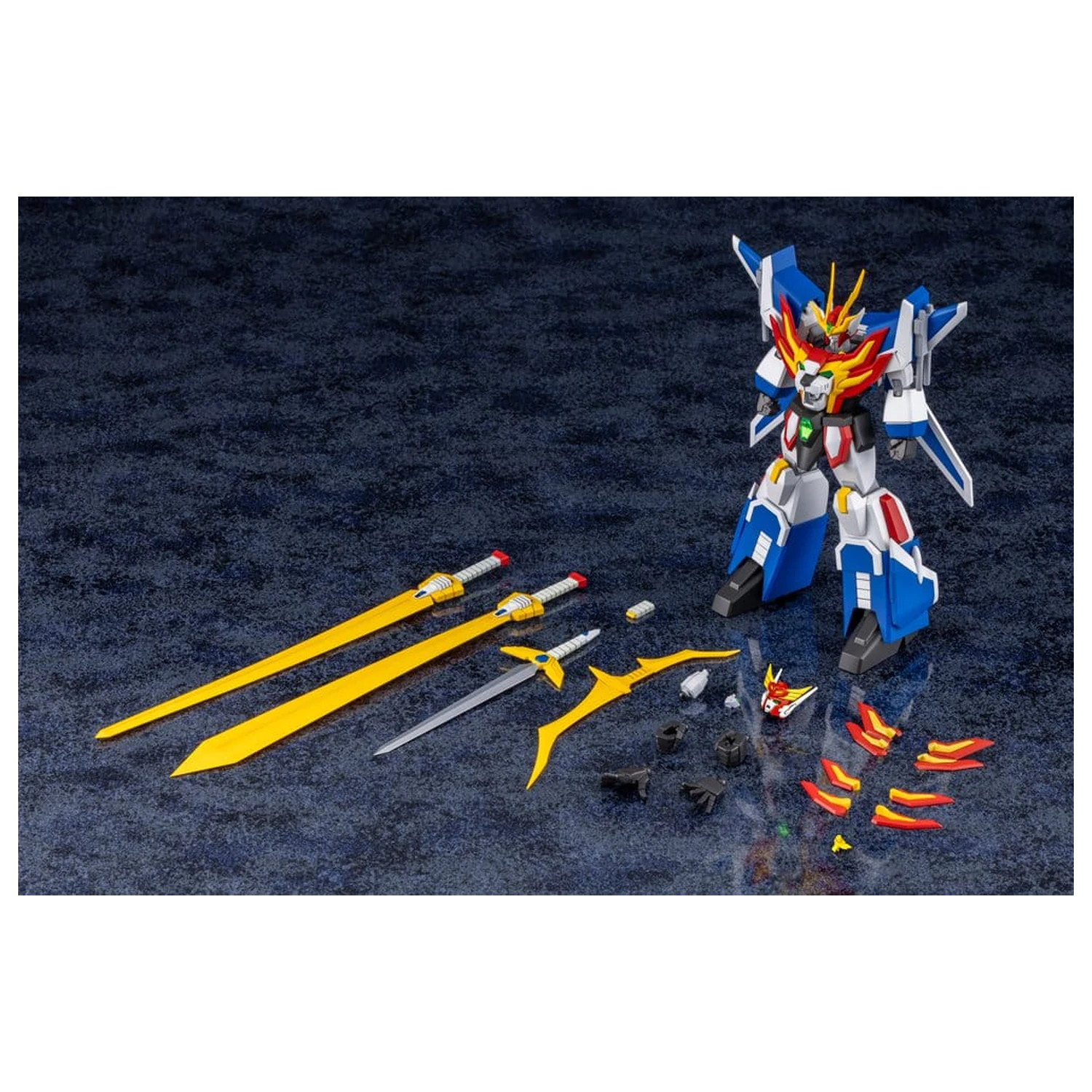 The Brave Fighter Exkizer Plastic Model Kit Great Exkizer Full Edition 18 cm product photo