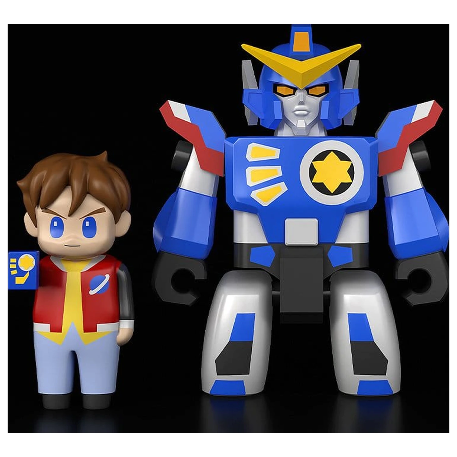 The Brave Fighter of Legend Da-Garn Brickroid Action Figures 2-Pack Da-Garn & Seiji Takasugi Set product photo