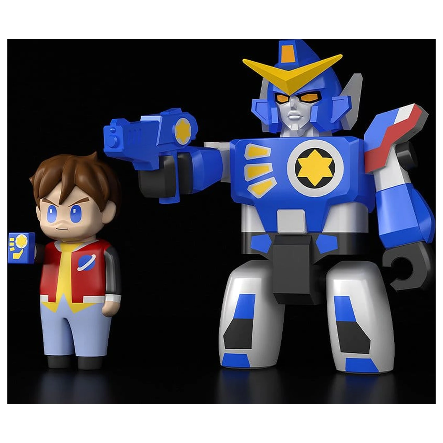 The Brave Fighter of Legend Da-Garn Brickroid Action Figures 2-Pack Da-Garn & Seiji Takasugi Set product photo