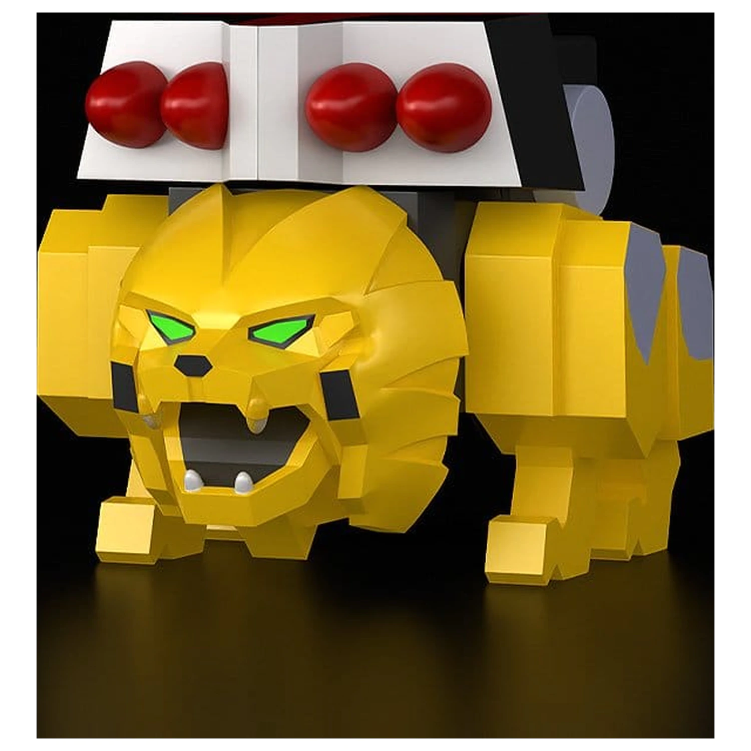 The Brave Fighter of Legend Da-Garn Brickroid Action Figure Ga-Orn (Animal Mode) 2 cm product photo