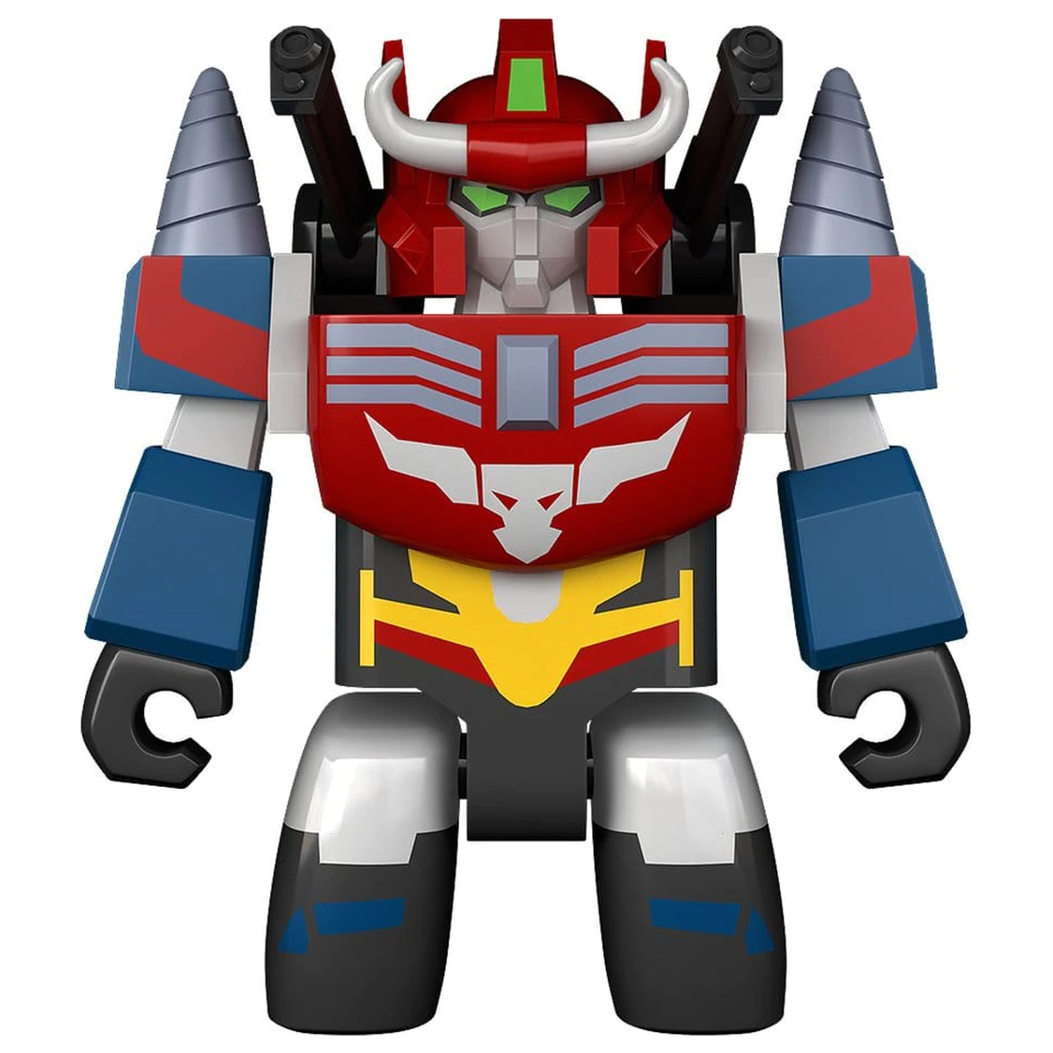 The Brave Fighter of Legend Da-Garn Brickroid Action Figure Land Bison 5 cm product photo