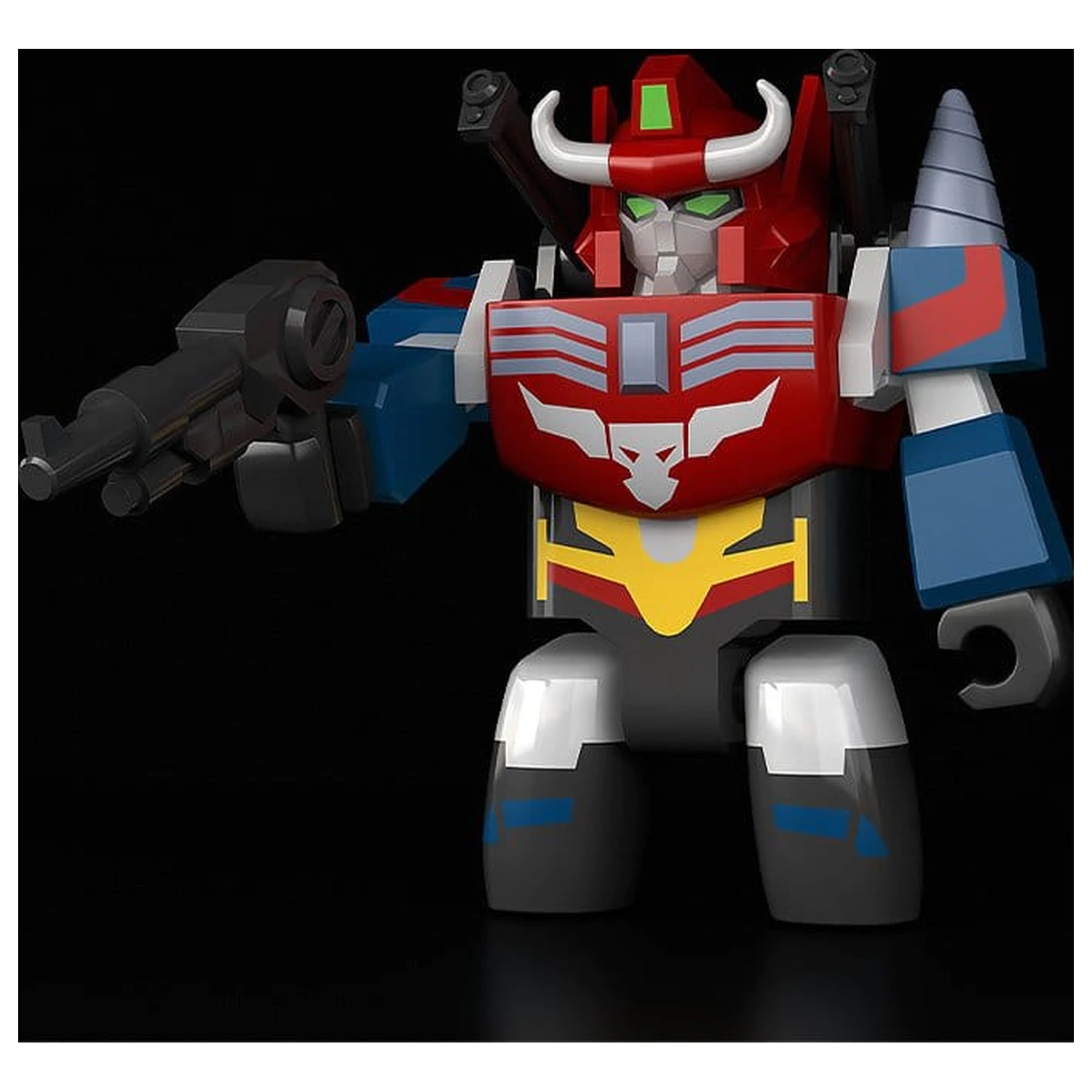 The Brave Fighter of Legend Da-Garn Brickroid Action Figure Land Bison 5 cm product photo