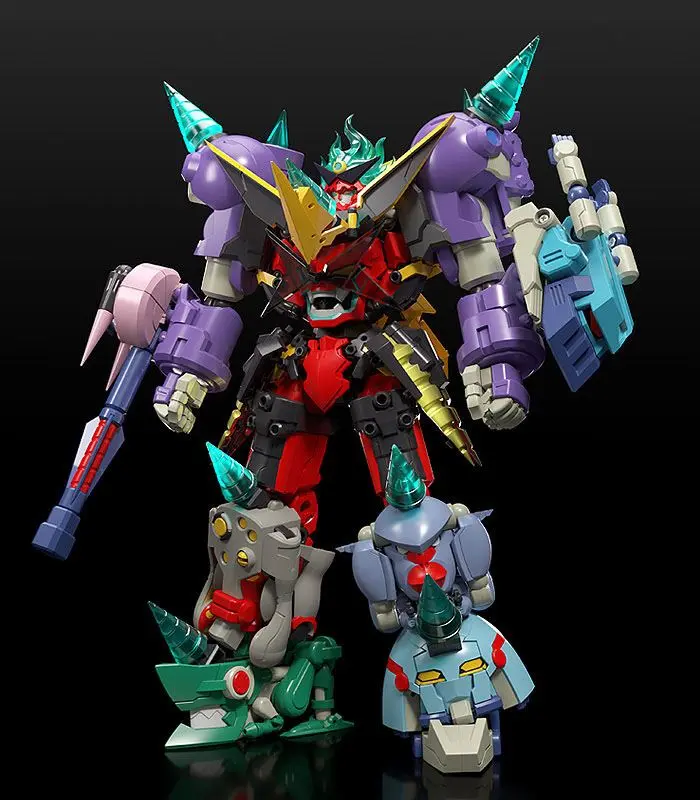 The Brave Fighter of Legend Da-Garn Action Figure Infinite Combining Gurren Dan Lagann 24 cm product photo