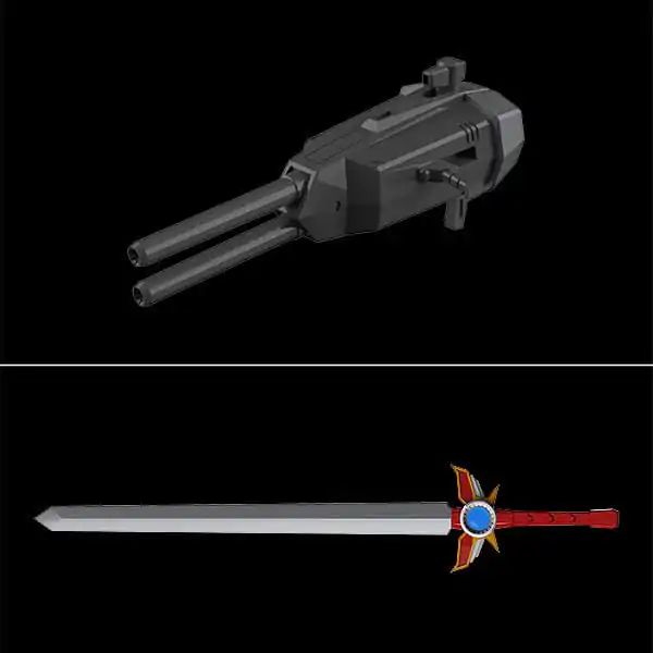The Brave Fighter of Legend Da-Garn Action Figure The Gattai Da-Garn X 25 cm (re-run) product photo