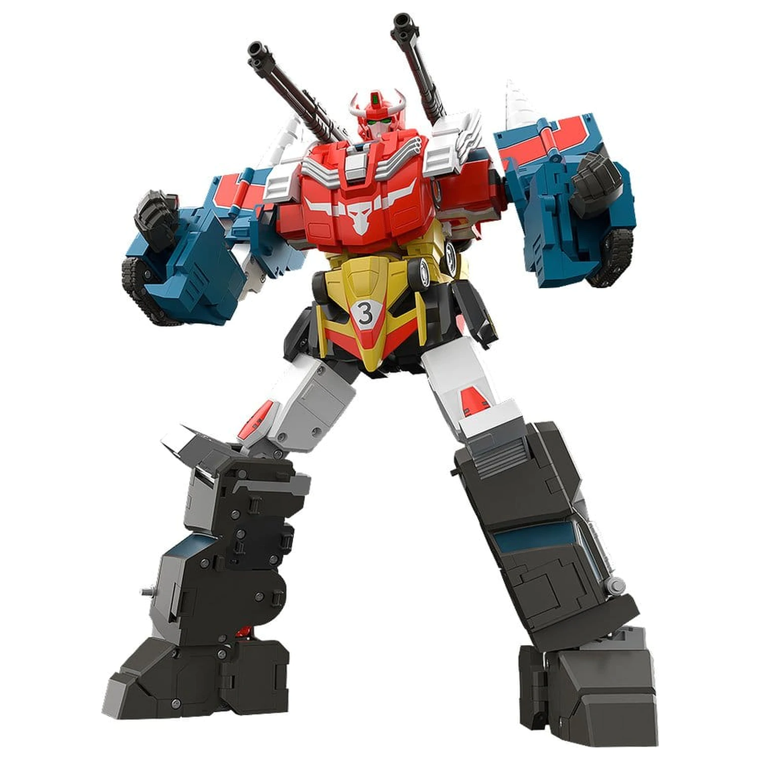 The Brave Fighter of Legend Da-Garn Action Figure The Gattai Land Bison 27 cm  product photo