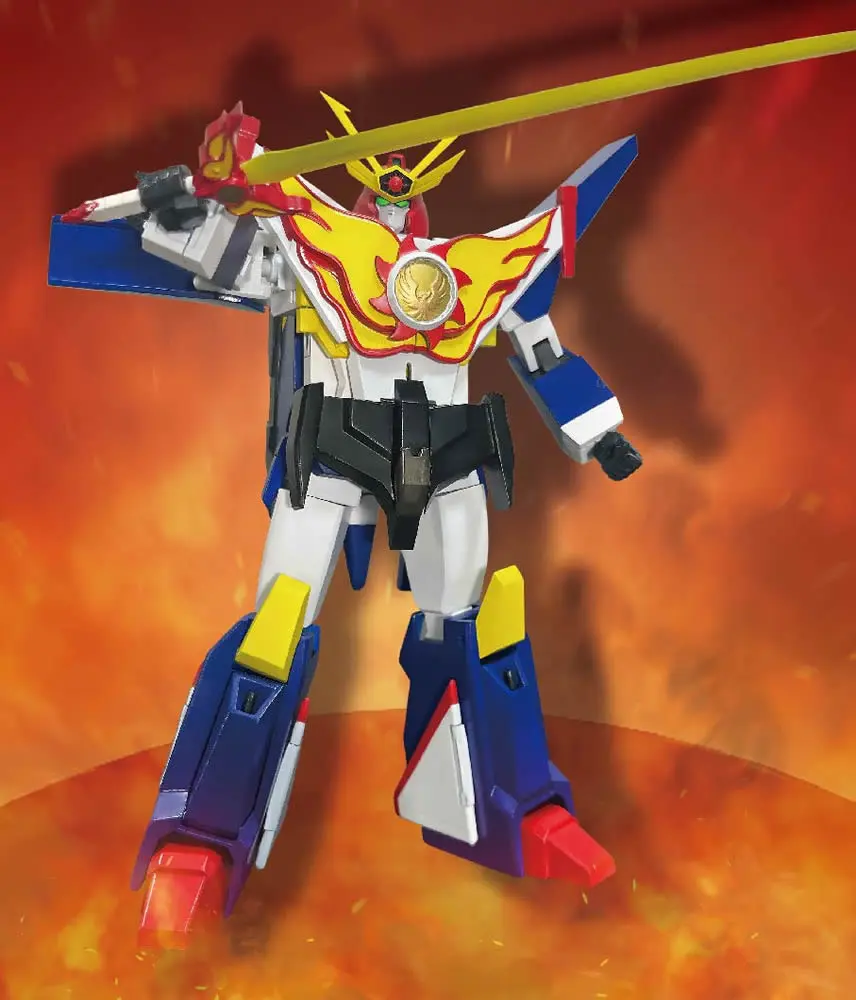 The Brave Fighter of Sun Fighbird Super Metal Action Action Figure Busou Gattai Fighbird 18 cm product photo