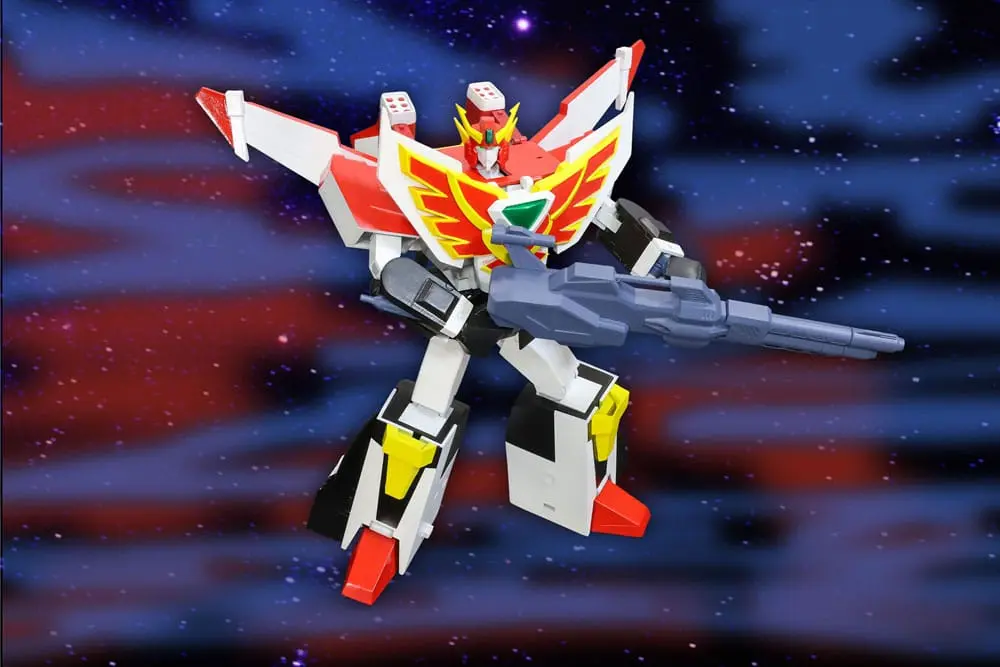 The Brave Fighter of Sun Fighbird Super Metal Action Action Figure Jetgattai Granbird 22 cm product photo
