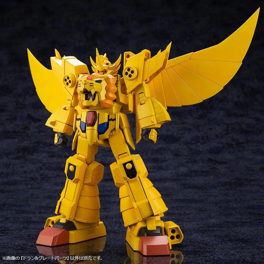 The Brave of Gold Goldran Plastic Model Kit Dran &amp; Great Parts 12 cm product photo