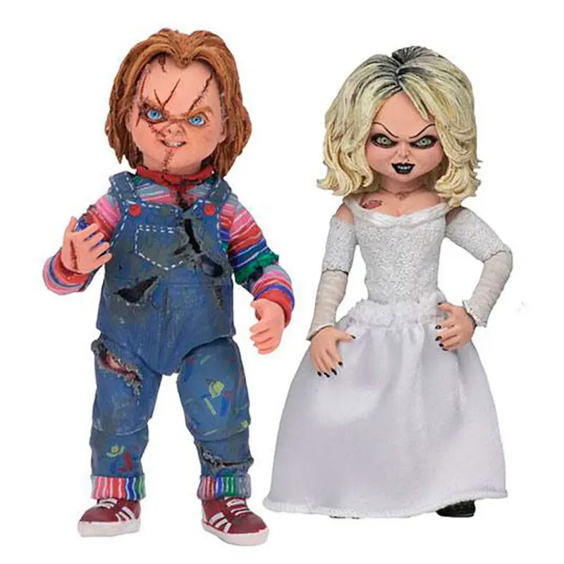 The Bride of Chucky Tiffany & Chucky figure 10cm product photo