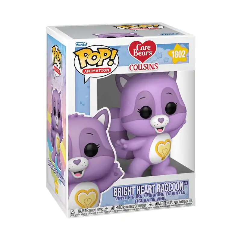 The Care Bears Funko POP! Animation Vinyl Figure Bright Heart Raccoon 9 cm termékfotó