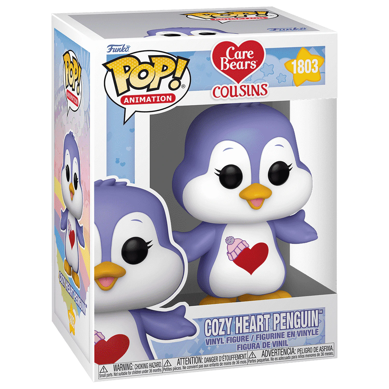 The Care Bears Funko POP! Animation Vinyl Figure Cozy Heart Penguin 9 cm product photo