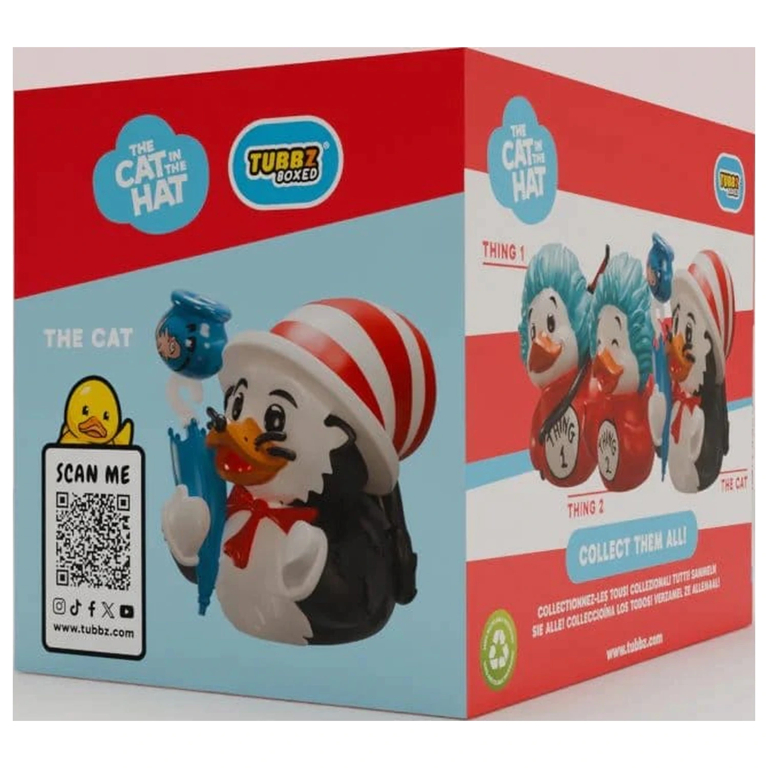The Cat in the Hat Tubbz PVC Figure Boxed Edition 10 cm             product photo
