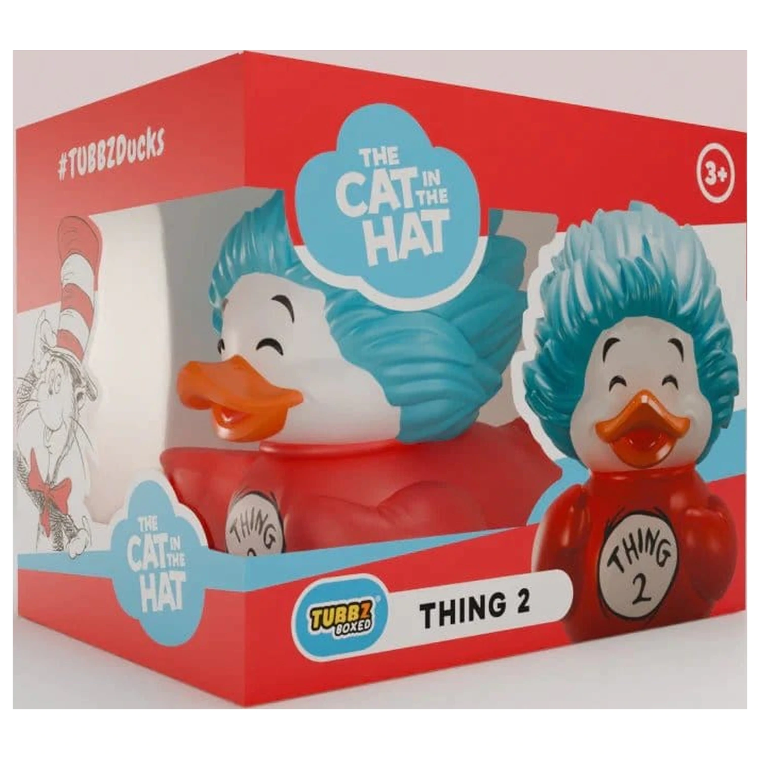 The Cat in the Hat Tubbz PVC Figure Thing 2 Boxed Edition 10 cm             product photo