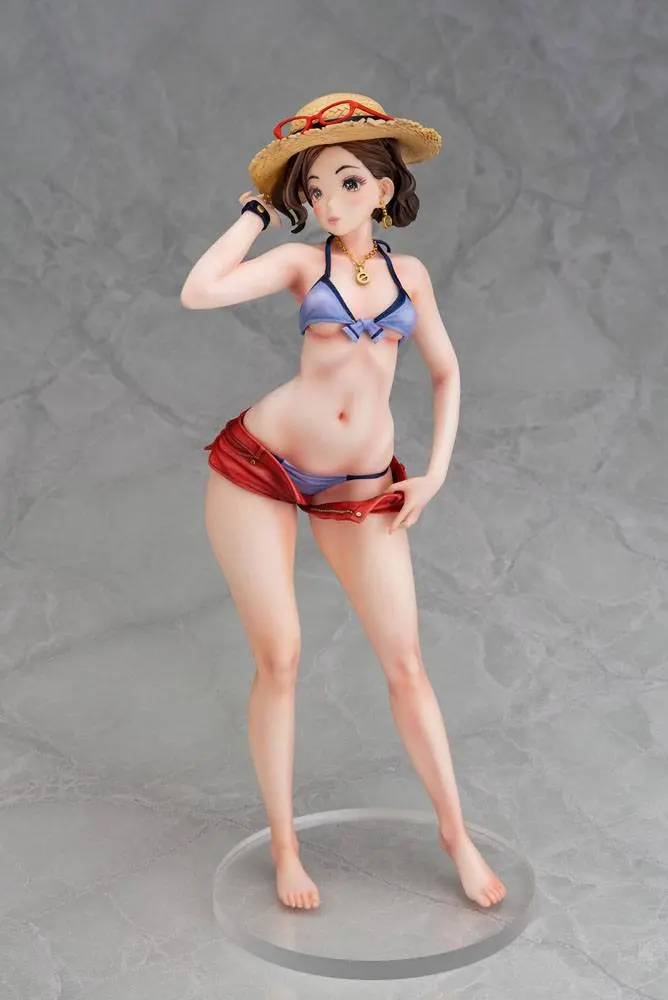 The Chief Kishi Mieko Statue 1/6 Mieko Kishi Eigyo-saki de Muchitto Kaisuiyoku Ver. 30 cm product photo