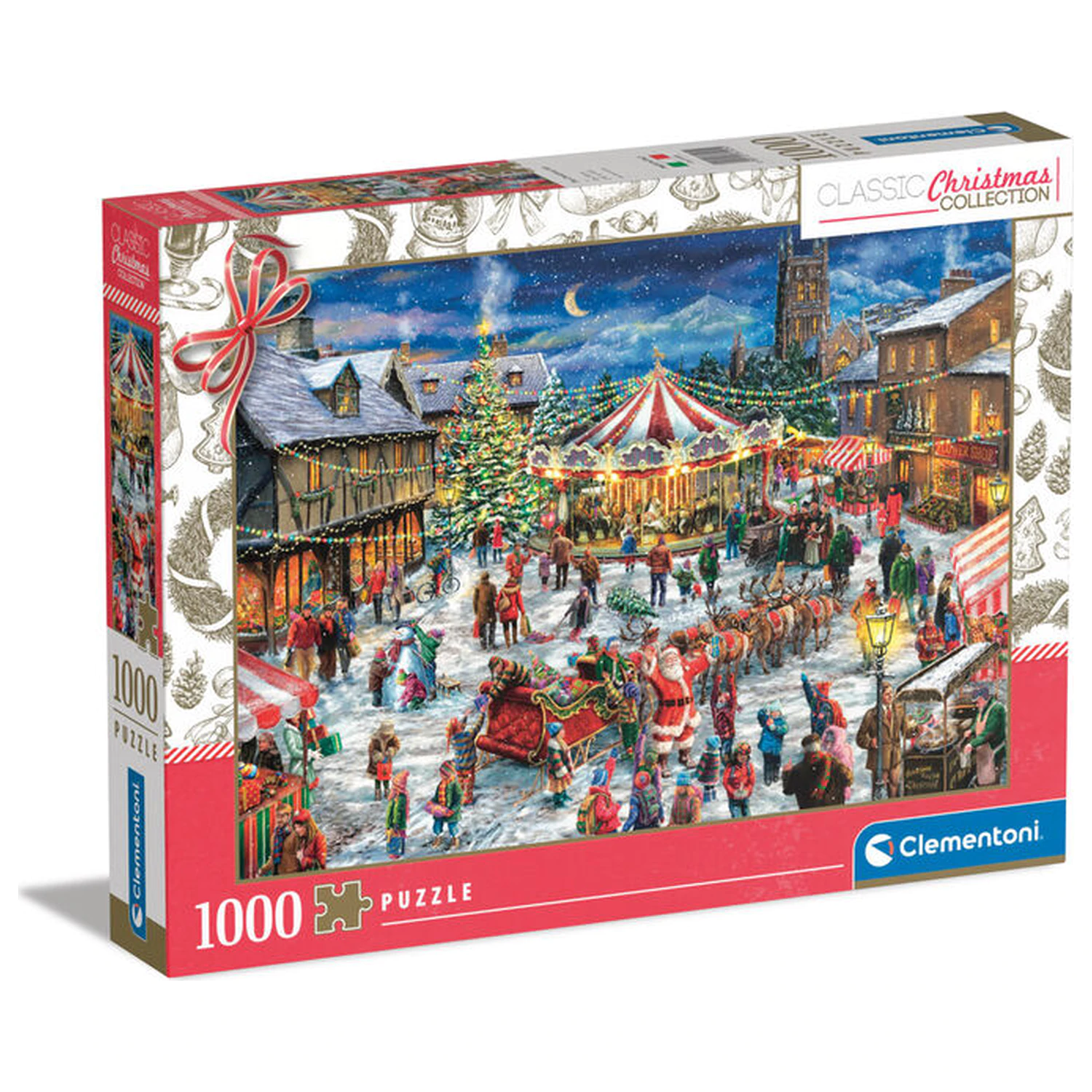 The Christmas Fair puzzle 500pcs product photo