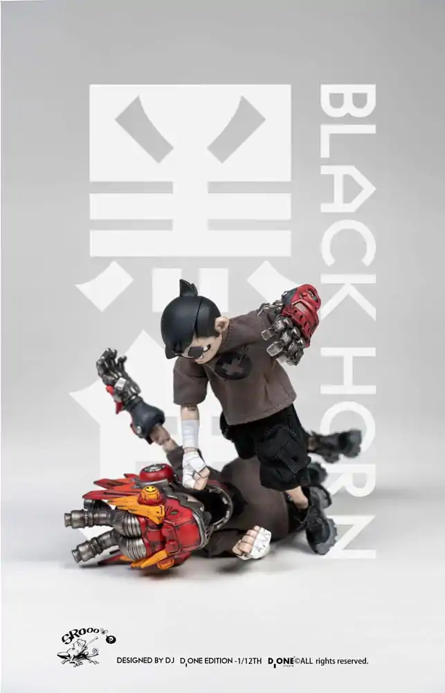 The Circle Action Figure Kit 1/12 Black Horn Year of the Loong Limited Edition 16 cm termékfotó