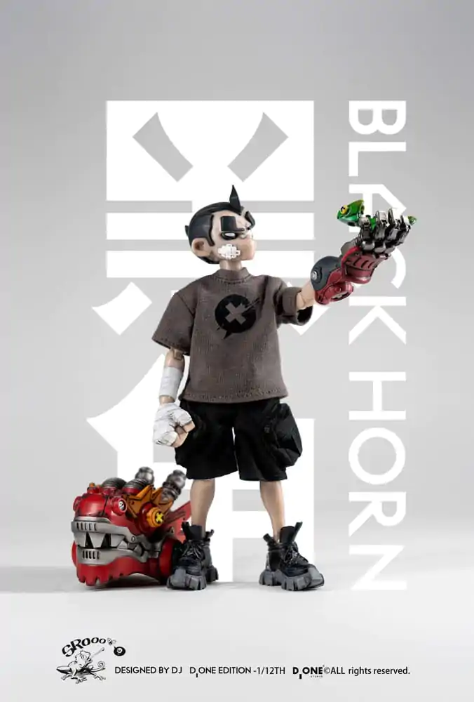 The Circle Action Figure Kit 1/12 Black Horn Year of the Loong Limited Edition 16 cm termékfotó