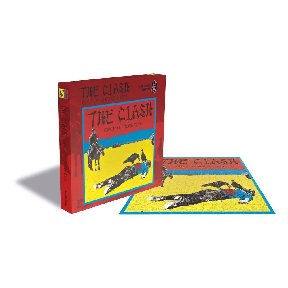 The Clash Rock Saws Jigsaw Puzzle Give Em Enough Rope product photo