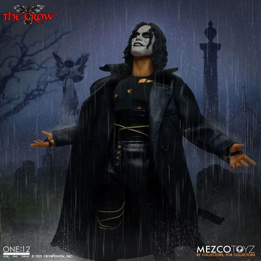The Crow Action Figure 1/12 Eric Draven 17 cm product photo