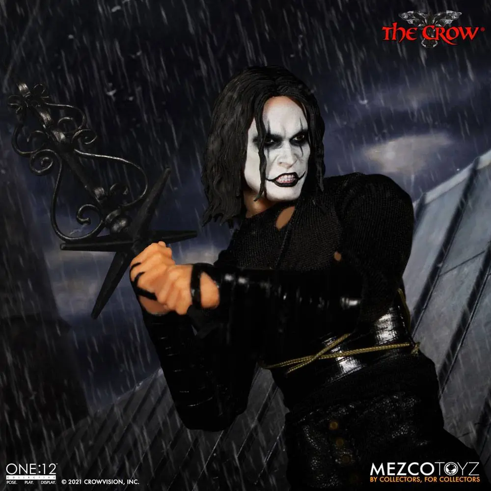 The Crow Action Figure 1/12 Eric Draven 17 cm product photo