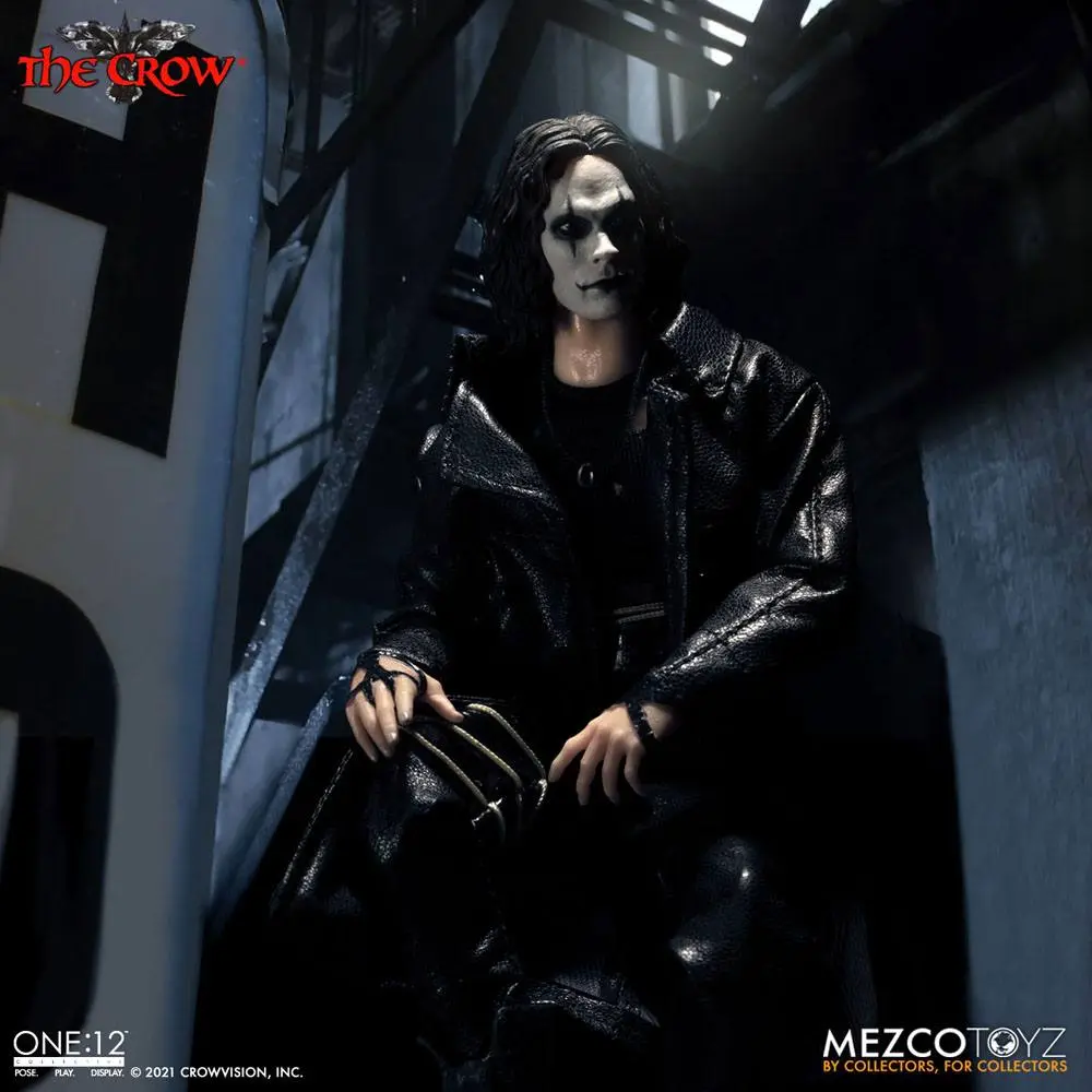 The Crow Action Figure 1/12 Eric Draven 17 cm product photo