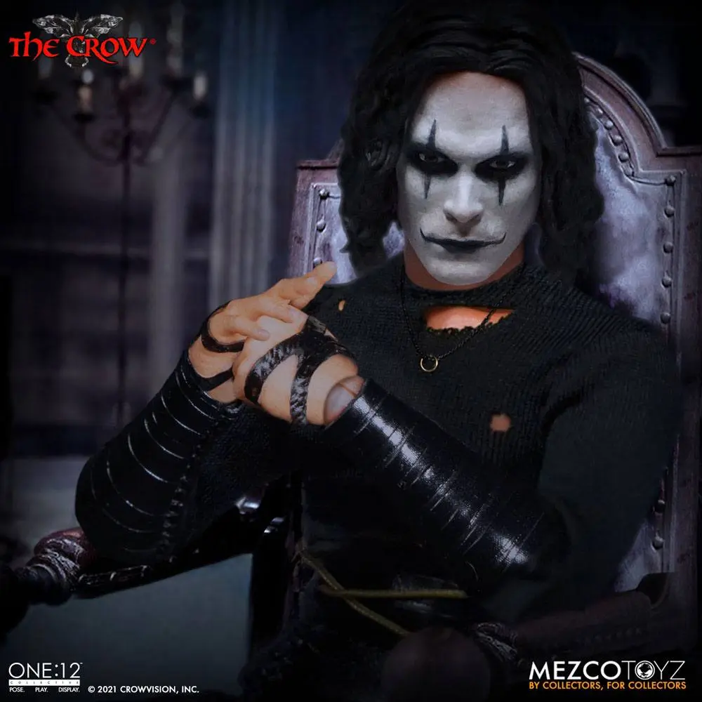 The Crow Action Figure 1/12 Eric Draven 17 cm product photo