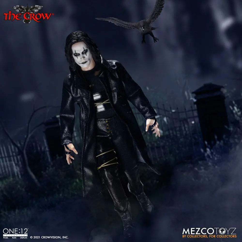The Crow Action Figure 1/12 Eric Draven 17 cm product photo
