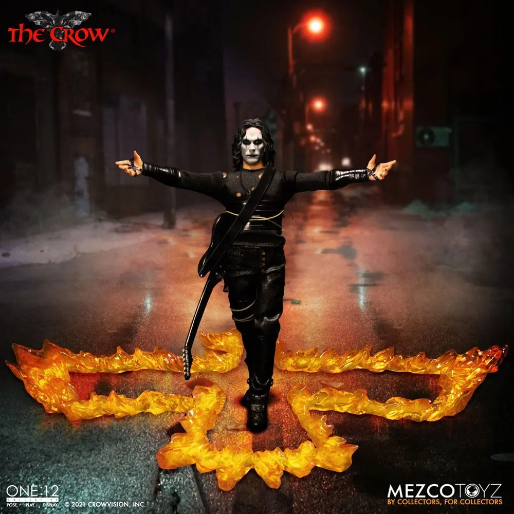 The Crow Action Figure 1/12 Eric Draven 17 cm product photo