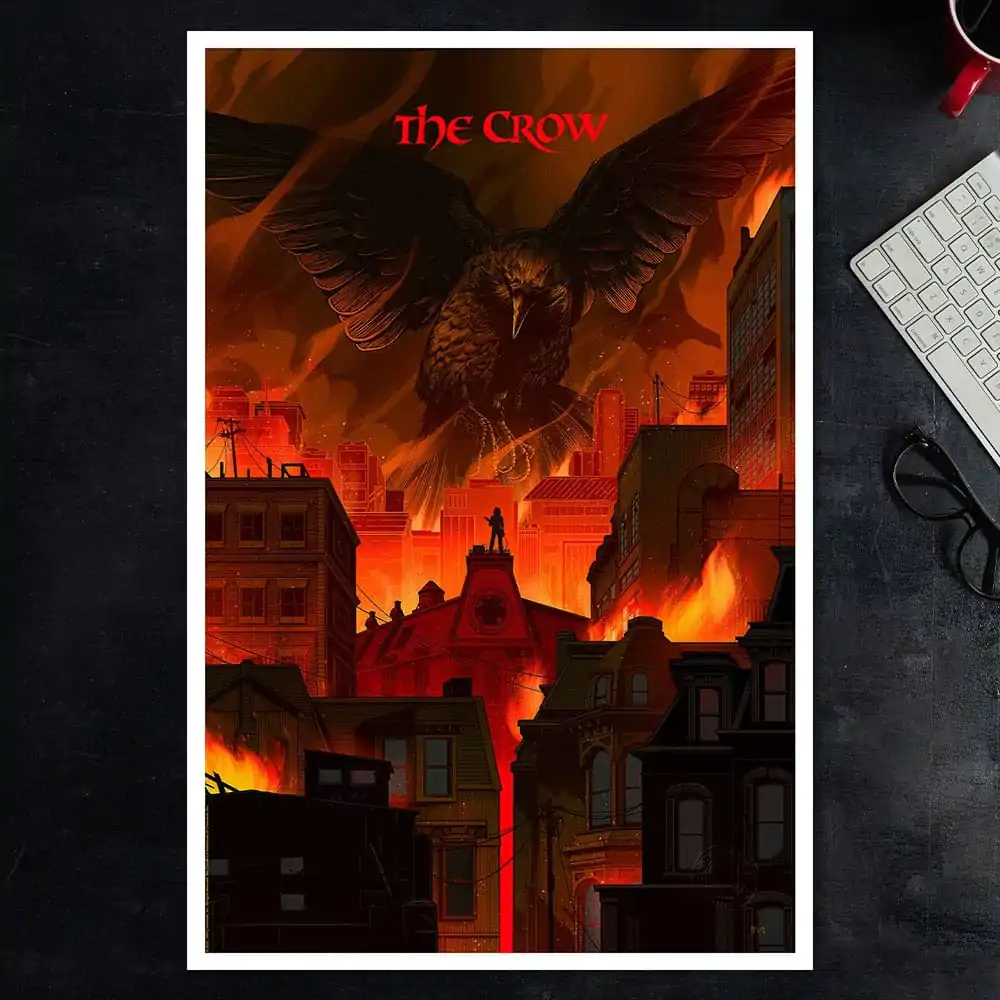 The Crow Art Print Devil's Night 41 x 61 cm - unframed product photo