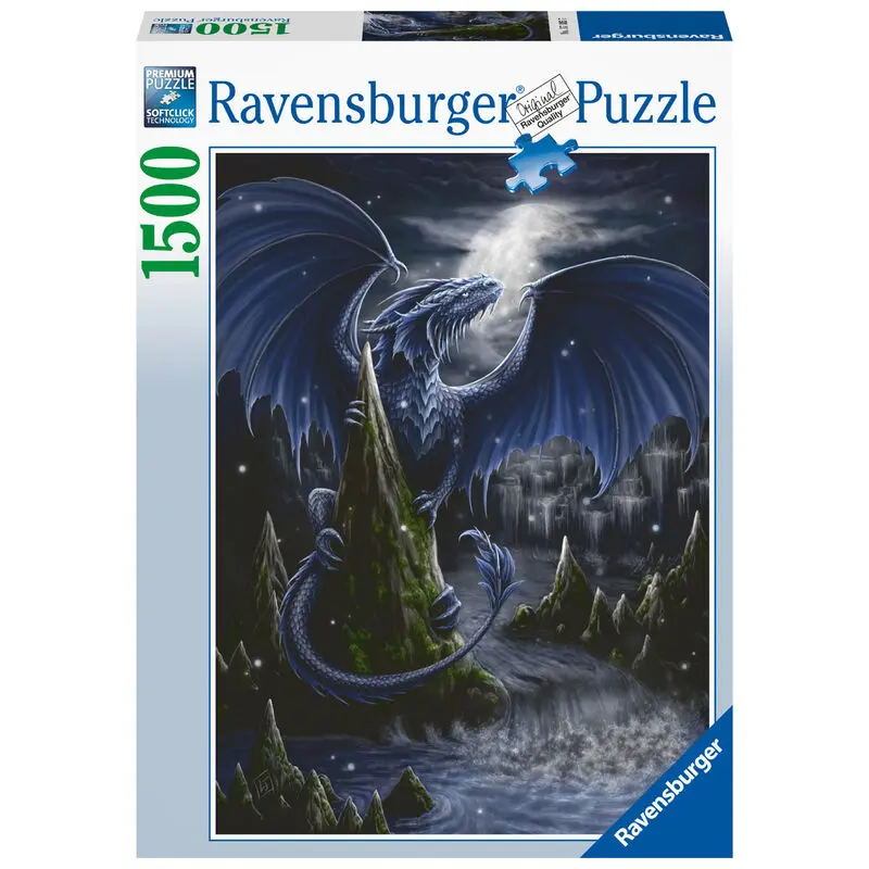 The dark blue Dragon puzzle 1500pcs termékfotó