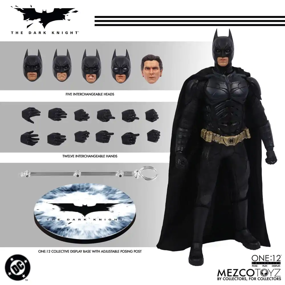 The Dark Knight Action Figure 1/12 Batman 17 cm product photo